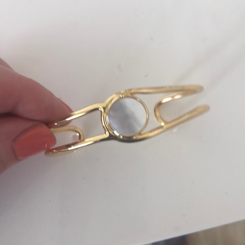 Ann Taylor gold cuff bracelet new